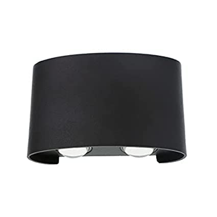 Black cylindrical lampshade on a white background