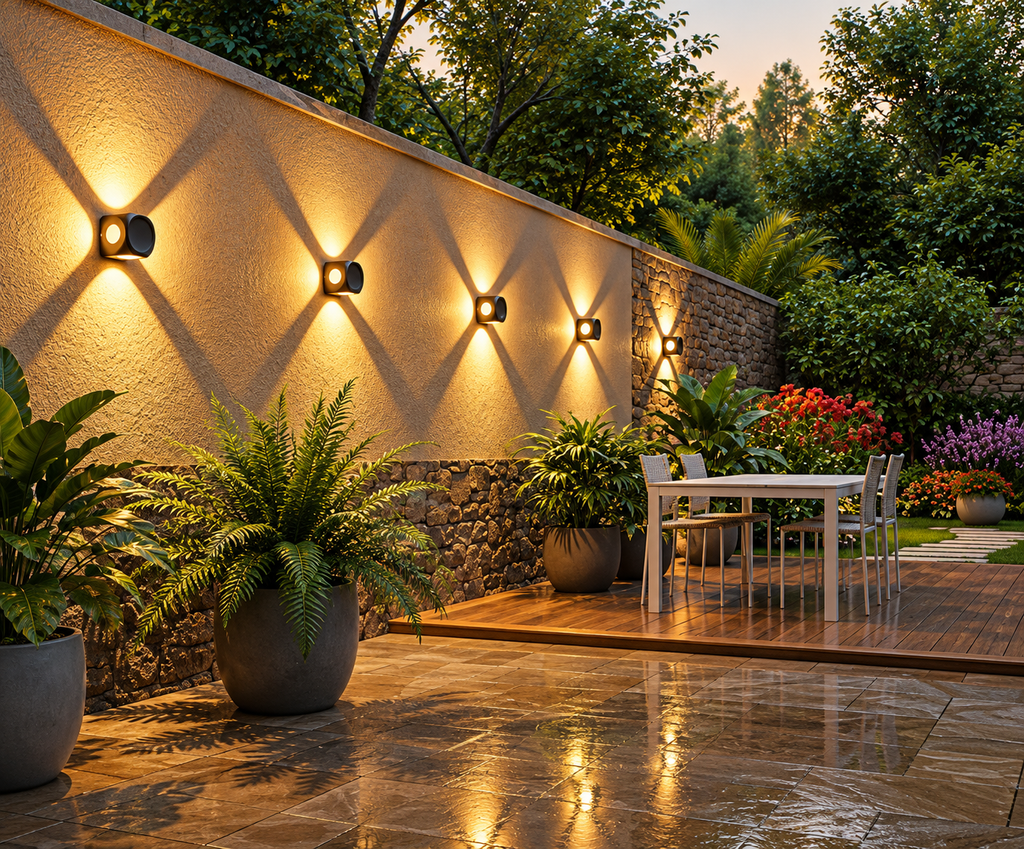 Glintac Outdoor LED Wall Light – Waterproof Exterior Wall Sconce
