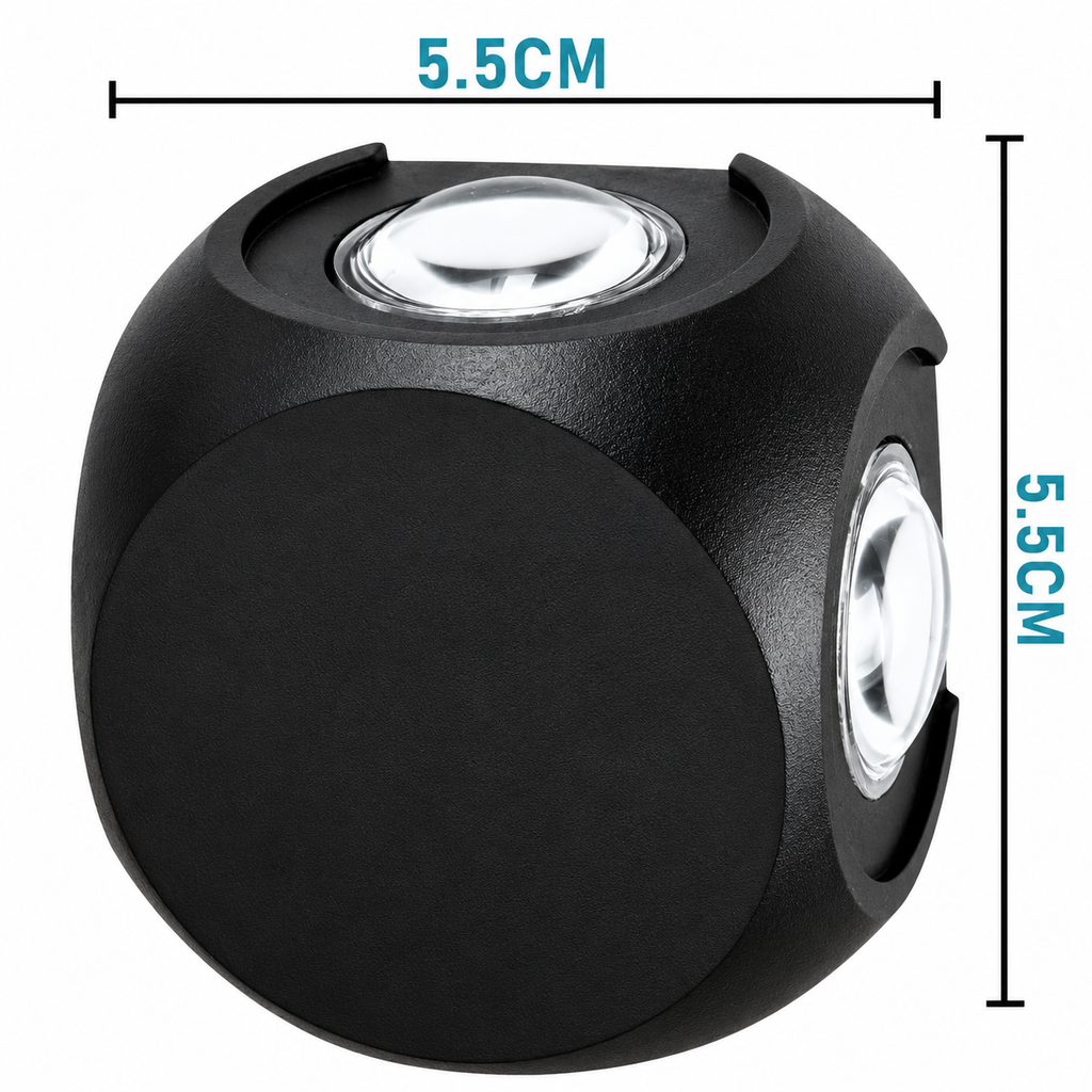 Glintac Outdoor LED Wall Light – Waterproof Exterior Wall Sconce