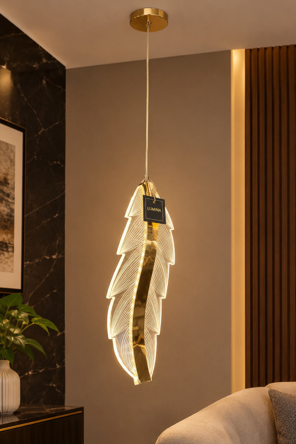 Glintac B01 Leaf Hanging Light