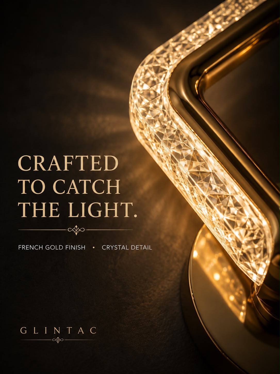 Glintac 8510 Diamond Wallchiere Wall Light