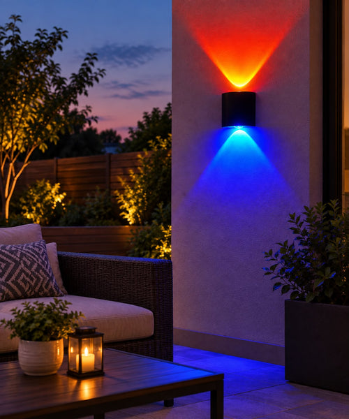 Glintac 2W Wall Light With Bulb (RGB)